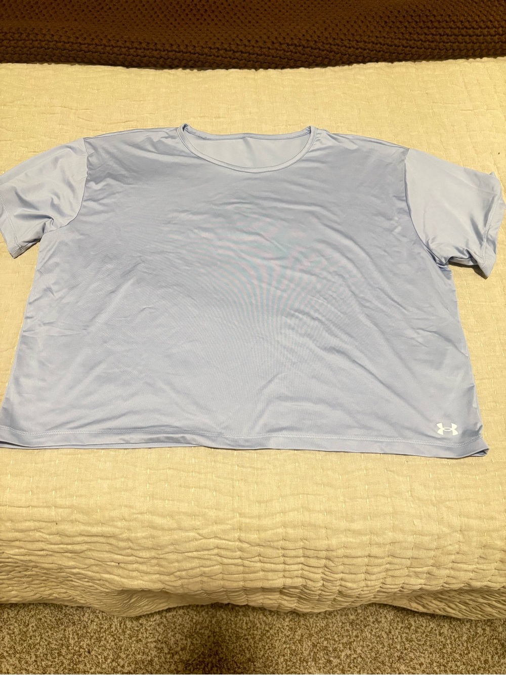 Under Armour Women's Pale Purple Short Sleeve Performance Tee